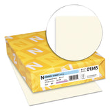 Neenah Paper CLASSIC CREST Stationery, 24 lb Bond Weight, 8.5 x 11, Classic Natural White, 500/Ream (NEE01345)