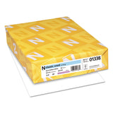 Neenah Paper CLASSIC CREST Stationery, 93 Bright, 24 lb Bond Weight, 8.5 x 11, Avon White, 500/Ream (NEE01338) 1 Ream