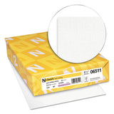 Neenah Paper CLASSIC Laid Stationery, 93 Bright, 24 lb Bond Weight, 8.5 x 11, Avon White, 500/Ream (NEE06511) Each