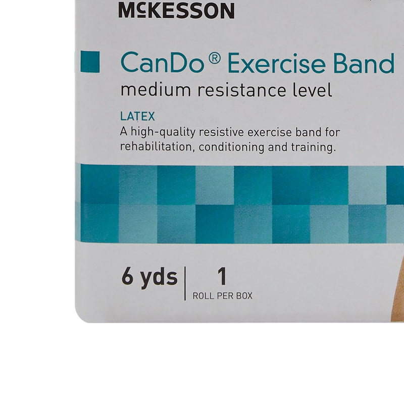 McKesson CanDo® Exercise Resistance Band Green 5 Inch X 6 Yard Medium Resistance (1073310_EA) 1/EA