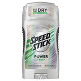 Speed Stick® Power Antiperspirant / Deodorant Solid 3 oz. Fresh Scent (1049051_EA) 1/EA