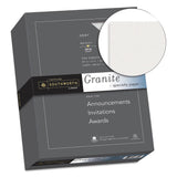 Southworth® Granite Specialty Paper, 24 lb Bond Weight, 8.5 x 11, Gray, 500/Ream (SOU914C) Box of 500