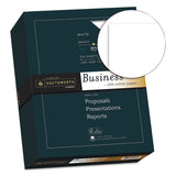 Southworth® 25% Cotton Business Paper, 95 Bright, 24 lb Bond Weight, 8.5 x 11, White, 500 Sheets/Ream (SOU404C)