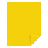 Astrobrights® Color Cardstock, 65 lb Cover Weight, 8.5 x 11, Sunburst Yellow, 250/Pack (WAU22791) Pack of 250