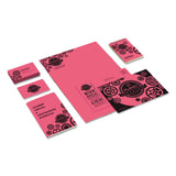 Astrobrights® Color Cardstock, 65 lb Cover Weight, 8.5 x 11, Plasma Pink, 250/Pack (WAU22129)