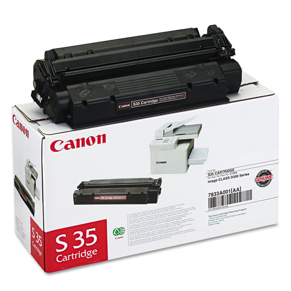 Canon® 7833A001 (S35) Toner, 3,500 Page-Yield, Black (CNM7833A001)