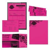 Astrobrights® Color Paper, 24 lb Bond Weight, 8.5 x 11, Fireball Fuchsia, 500/Ream (WAU22681) 1 Ream