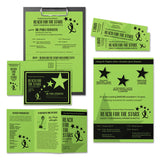 Astrobrights® Color Cardstock, 65 lb Cover Weight, 8.5 x 11, Martian Green, 250/Pack (WAU21811)