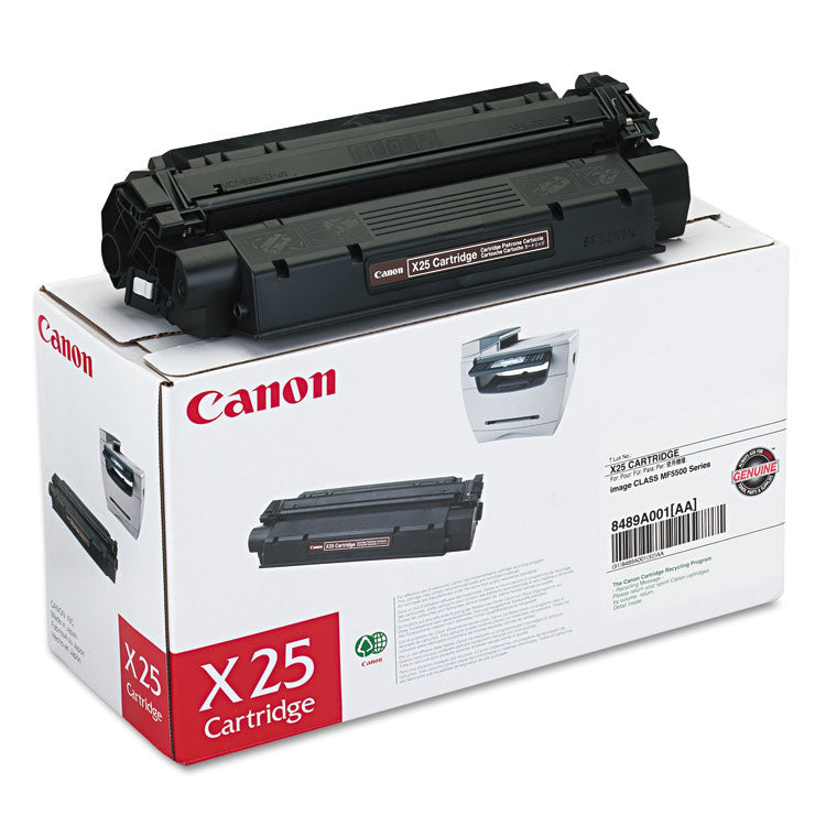 Canon® 8489A001 (X25) Toner, 2,500 Page-Yield, Black (CNM8489A001) Each