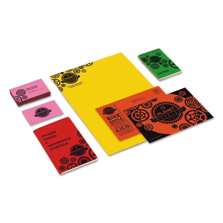 Astrobrights® Color Cardstock -"Vintage" Assortment, 65 lb Cover Weight, 8.5 x 11, Assorted, 250/Pack (WAU21003) Pack of 250