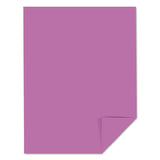 Astrobrights® Color Cardstock, 65 lb Cover Weight, 8.5 x 11, Outrageous Orchid, 250/Pack (WAU21951) Pack of 250