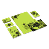 Astrobrights® Color Cardstock, 65 lb Cover Weight, 8.5 x 11, Vulcan Green, 250/Pack (WAU21869) Pack of 250