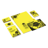 Astrobrights® Color Cardstock, 65 lb Cover Weight, 8.5 x 11, Lift-Off Lemon, 250/Pack (WAU21021) Pack of 250