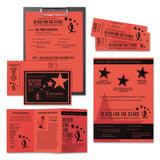 Astrobrights® Color Cardstock, 65 lb Cover Weight, 8.5 x 11, Rocket Red, 250/Pack (WAU22841) Each