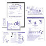 Astrobrights® Color Cardstock, 65 lb Cover Weight, 8.5 x 11, Stardust Flecked White, 250/Pack (WAU22401) Each