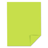 Astrobrights® Color Cardstock, 65 lb Cover Weight, 8.5 x 11, Vulcan Green, 250/Pack (WAU21869) Pack of 250