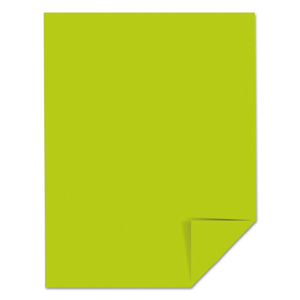 Astrobrights® Color Cardstock, 65 lb Cover Weight, 8.5 x 11, Terra Green, 250/Pack (WAU22781)