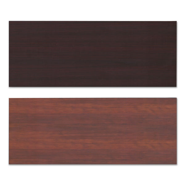 Alera® Reversible Laminate Table Top, Rectangular, 59.5w x 23.63,Medium Cherry/Mahogany (ALETT6024CM)