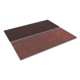 Alera® Reversible Laminate Table Top, Rectangular, 71.5 x 29.5, Medium Cherry/Mahogany (ALETT7230CM)