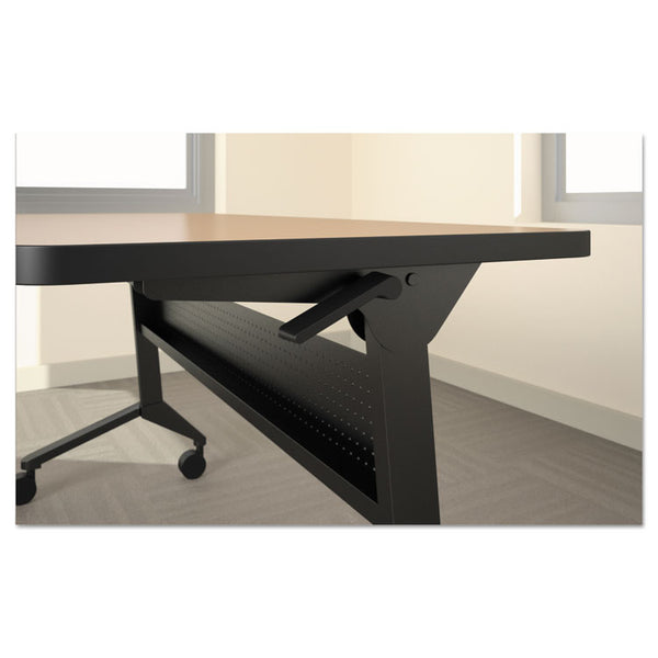 Safco® Flip-n-Go Table Base, 46.88w x 21.25d x 27.88h, Black (MLNLF48S5)