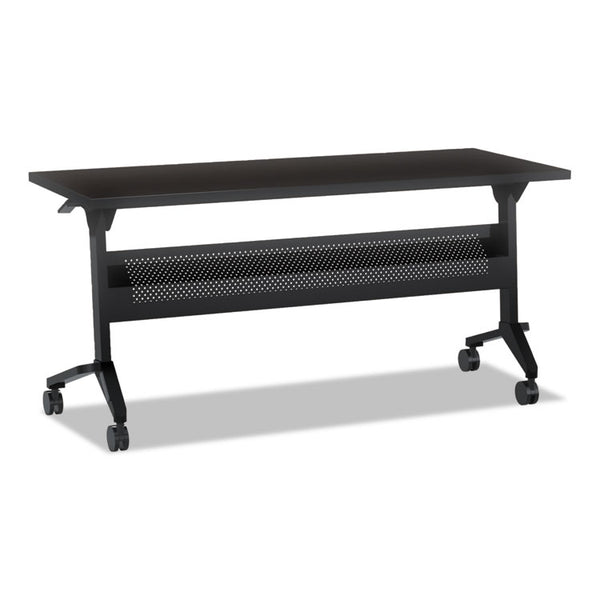 Safco® Flip-n-Go Table Top, Rectangular, 60w x 24d, Mocha (MLN2460TLDCM)