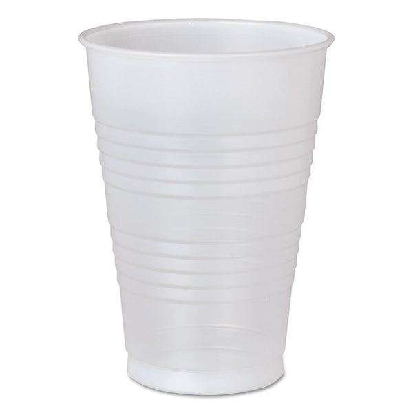 Dart® High-Impact Polystyrene Cold Cups, 16 oz, Translucent, 50/Pack (DCCY16TPK)