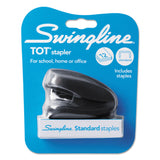 Swingline® TOT Mini Stapler, 12-Sheet Capacity, Black (SWI79171) Each