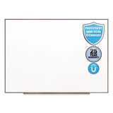 Quartet® Fusion Nano-Clean Magnetic Whiteboard, 48 x 36, White Surface, Silver Aluminum Frame (QRTNA4836F) Each