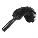 Unger® StarDuster Pipe Brush, Green Polypropylene Bristles, 7.5" Brush, 6" Black Plastic Handle (UNGPIPE) Each