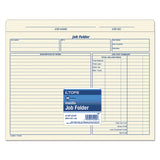 TOPS™ Job Folder, Straight Tabs, Letter Size, Manila, 20/Pack (TOP3440)