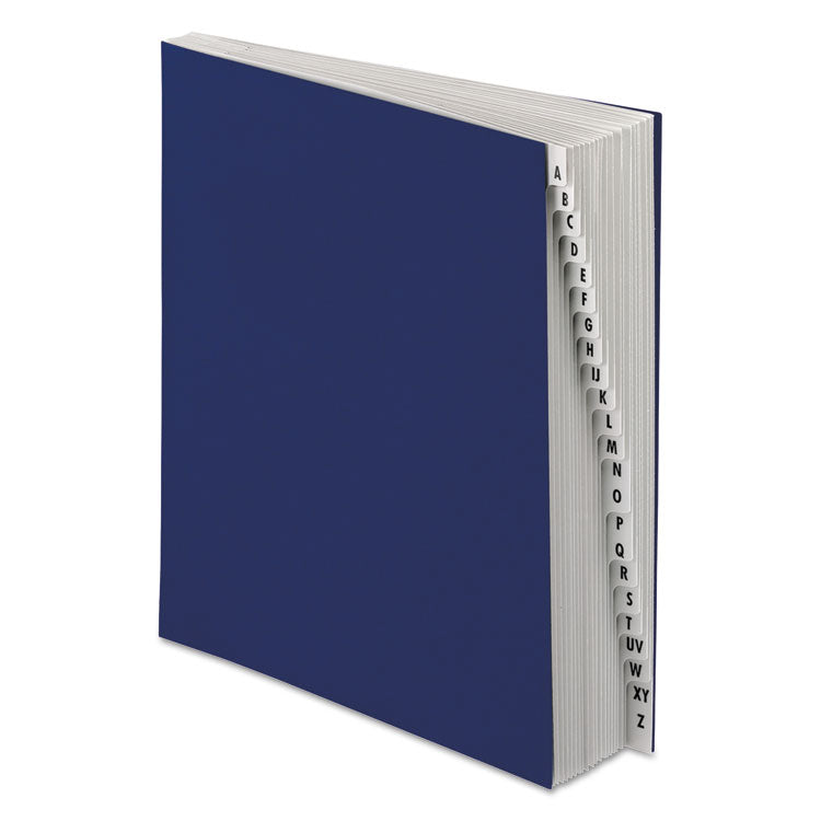 Pendaflex® Expanding Desk File, 20 Dividers, Alpha Index, Letter Size, Dark Blue Cover (PFXDDF3OX) Each