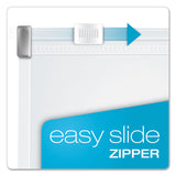 Cardinal® Expanding Zipper Binder Pockets, 8.5 x 11, Clear, 3/Pack (CRD14201) 1 Case of 3