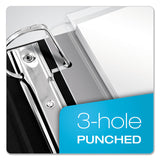 Cardinal® Expanding Zipper Binder Pockets, 8.5 x 11, Clear, 3/Pack (CRD14201) 1 Case of 3