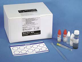 Sure-Vue® RPR Sexual Health Test Kit Syphilis Screen 100 Tests CLIA Non-Waived (494188_PK) 100/PK