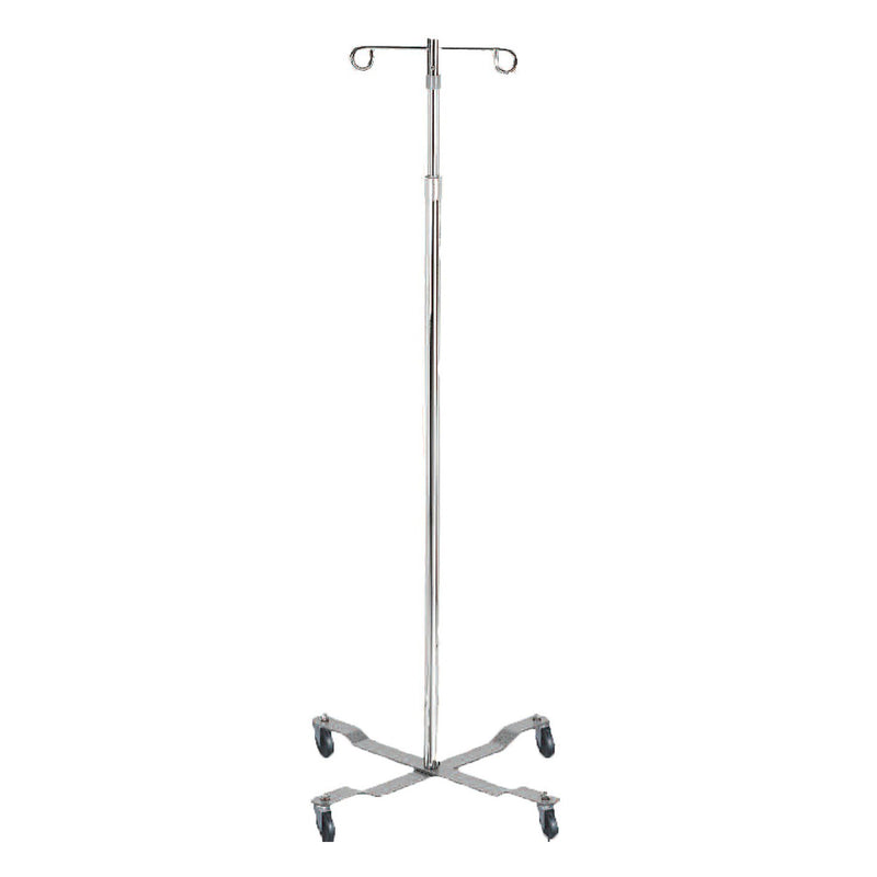 drive™ IV Stand Floor Stand 2 Hooks 4 Legs with Casters (1139180_EA) 1/EA