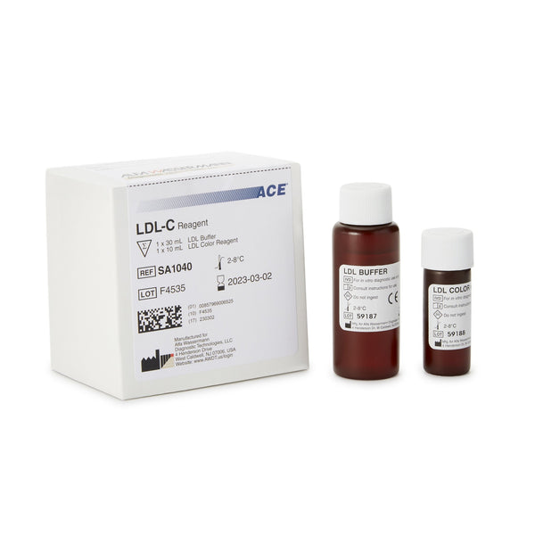 ACE® General Chemistry Reagent Low-Density Lipoprotein (LDL) Cholesterol For ACE and ACE Alera Analyzers 100 Tests (459357_KT) 1/KT