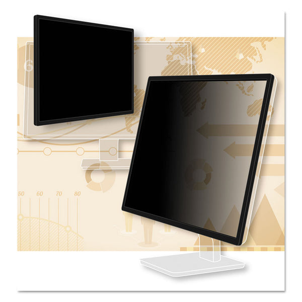 3M™ Frameless Blackout Privacy Filter for 27" Widescreen Flat Panel Monitor, 16:9 Aspect Ratio (MMMPF270W9B)