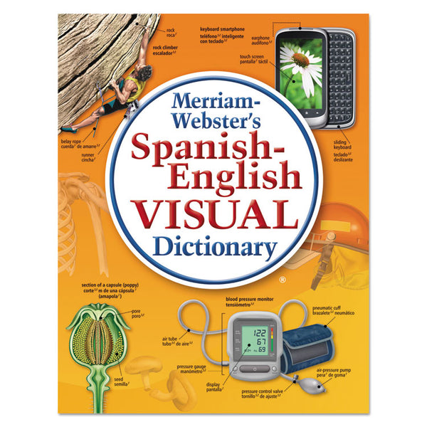Merriam Webster® Spanish-English Visual Dictionary, Paperback, 1152 Pages (MER2925) Each
