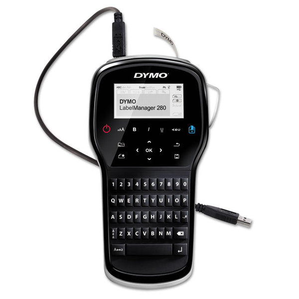 DYMO® LabelManager 280 Label Maker, 0.6"/s Print Speed, 4 x 2.3 x 7.9 (DYM1815990)