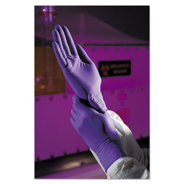 Kimtech™ PURPLE NITRILE Exam Gloves, Powder-Free, X-Small, 6 mil Thick, 9.5" Long, Purple, 100/Box (ANS55080) Box of 100