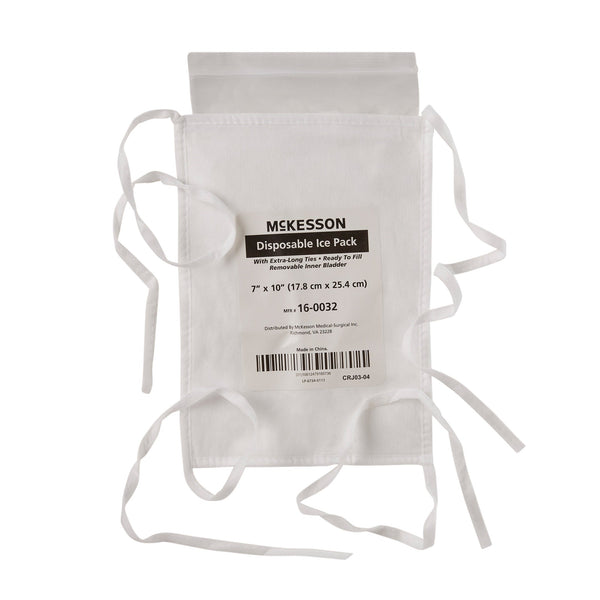 McKesson Ice Bag General Purpose 7 X 10 Inch Fabric Disposable (485416_CS) 100/CS