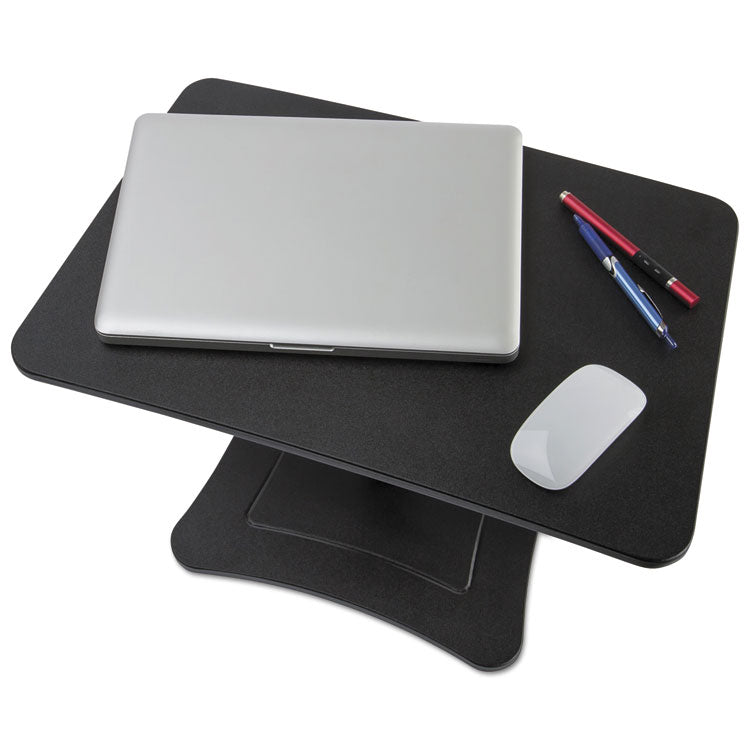 Victor® DC230 Adjustable Laptop Stand, 21" x 13" x 12" to 15.75", Black, Supports 20 lbs (VCTDC230B)