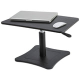 Victor® DC230 Adjustable Laptop Stand, 21" x 13" x 12" to 15.75", Black, Supports 20 lbs (VCTDC230B)