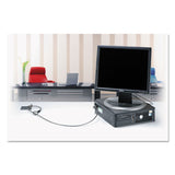 Kensington® Desk Mount Cable Anchor, Gray/White (KMW64613)