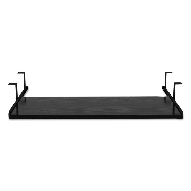 Alera® Alera Valencia Series Underdesk Keyboard/Mouse Shelf, 28w x 12d, Black (ALEVA312812BK)