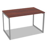 Alera® Alera Open Office Desk Series Adjustable O-Leg Desk Base, 47.25 to 70.78w x 29.5d x 28.5h, Silver (ALELSTB30GR) Each