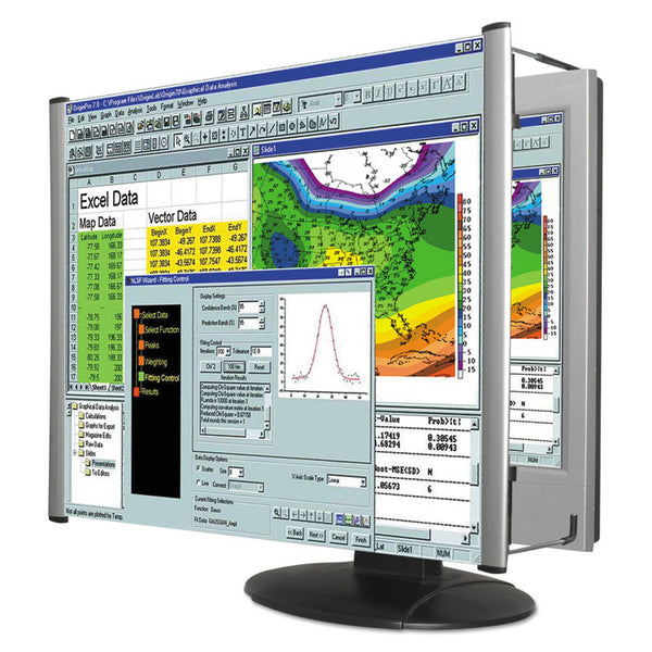 Kantek LCD Monitor Magnifier Filter for 24" Widescreen Flat Panel Monitor, 16:9/16:10 Aspect Ratio (KTKMAG24WL) Each