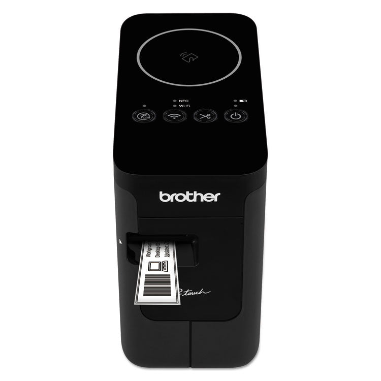 Brother P-Touch® PT-P750W Compact Label Maker with Wireless Enabled Printing, 30 mm/s Print Speed, 6 x 3.12 x 5.62 (BRTPTP750W)