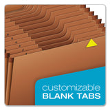Pendaflex® Heavy-Duty Open-Top Expanding Stadium File, 21 Sections, 1/3-Cut Tabs, Legal Size, Redrope (PFXR219AHD) Each