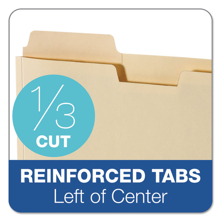 Pendaflex® File Folder Pocket, 0.75" Expansion, Letter Size, Manila, 10/Pack (PFXFP153L10) 1 Pack of 10